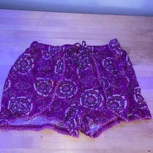 New Hollister Paisley Designed Shorts